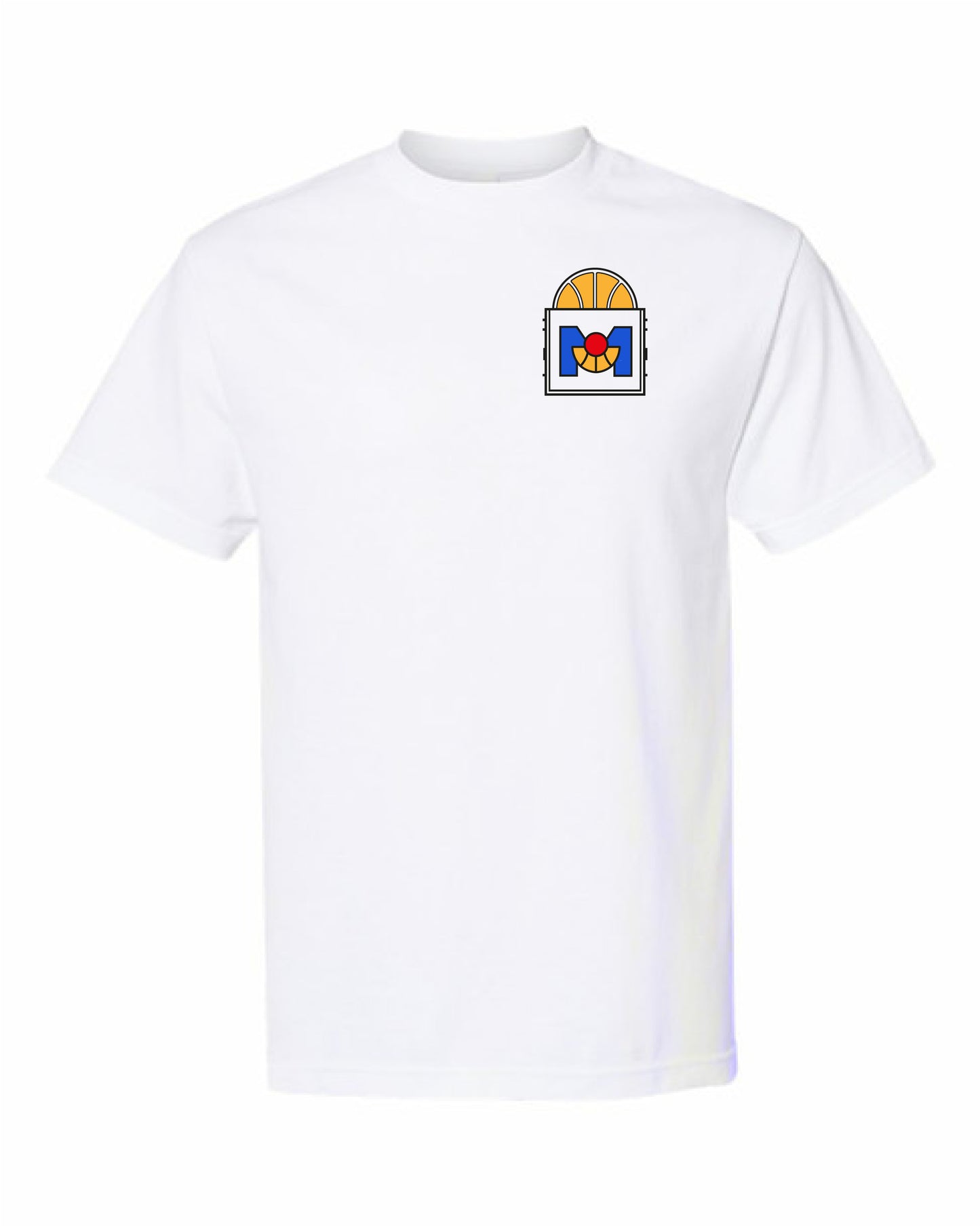 BALL CITY. T-shirt unisex blanc