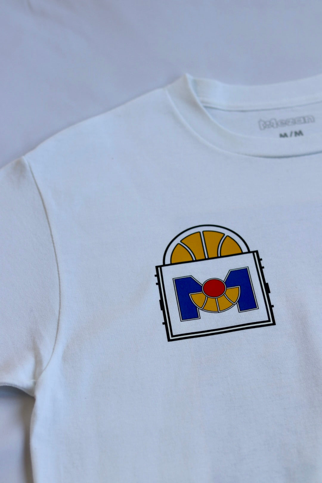 BALL CITY. T-shirt unisex blanc