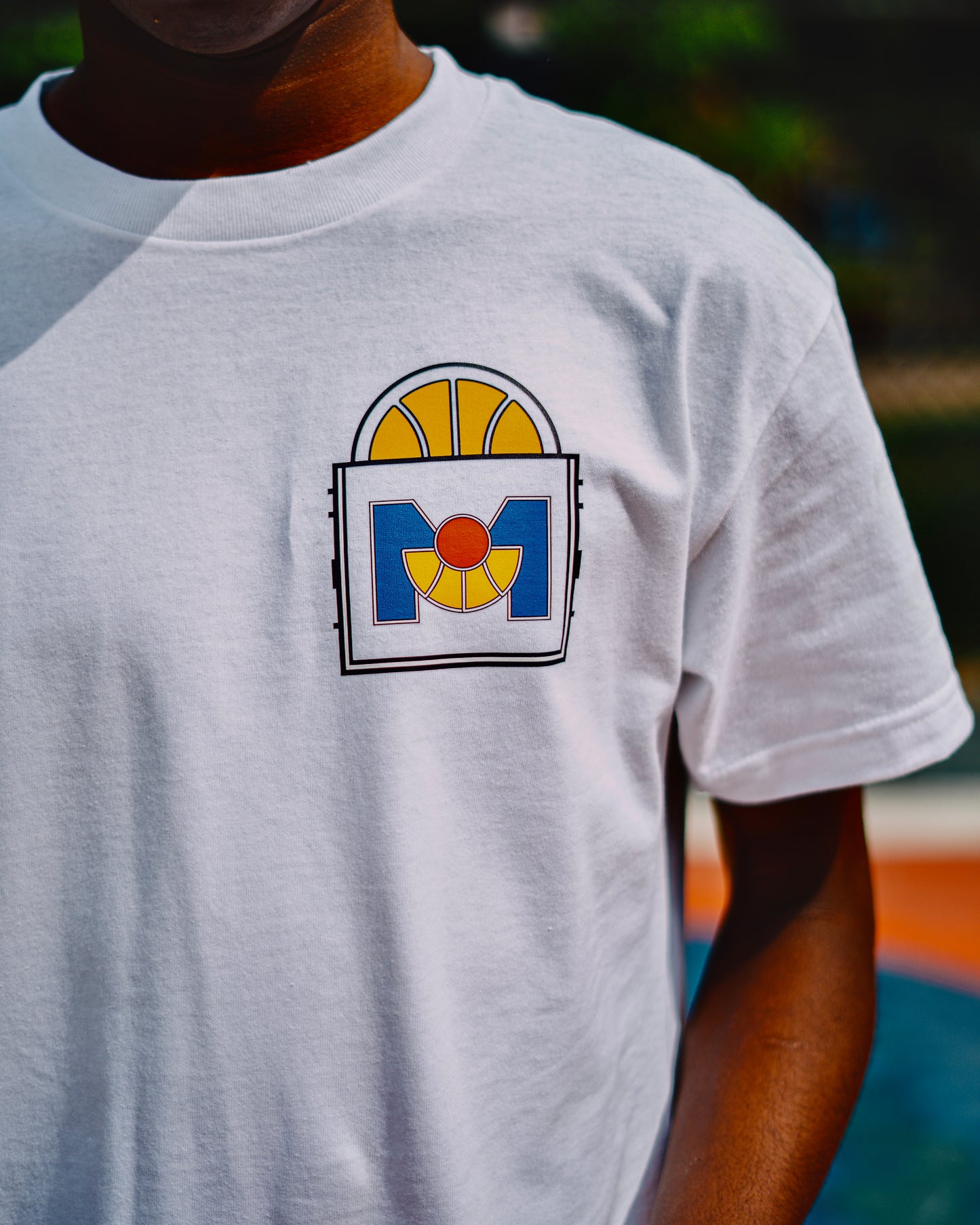 BALL CITY. T-shirt unisex blanc